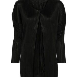 pleats please issey Miyake Black Jacket